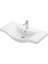 Basic 80 cm Konsollu Lavabo Beyaz 1