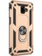 Samsung Galaxy J6 Plus Kılıf Military Ring Holder Gold 1