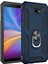 Samsung Galaxy J4 Core Kılıf Military Ring Holder Lacivert 2