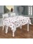 LA8133 Ponje Dertsiz Pembe Masa Örtüsü 150 cm Yuvarlak 1