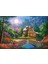 1000 Parça Puzzle Cottage İn The Moon Garden 1