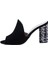 Chanel Siyah Süet Terlik 4013 - M-1 2
