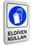 Pvc Foam Levha ELDİVEN KULLAN 16 x 24 cm 1