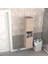 Fix Arya ve Loft Uyumlu Banyo Boy Dolabı Renk Aybe Bej 4