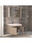 Fix Loft 100 cm Banyo Dolabı Renk Aybe Bej 3