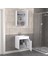 Fix Loft 55 cm Banyo Dolabı Renk Mat Beyaz 3