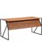 Weiry Çalışma Masası -Barok-Antrasit-120 Cm 1