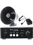 MV-800 Pazarcı Ses Sistemi Mıknatıslı 12V Anfi + Hoparlör + Mikrofon 4
