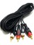 2rca 2rca Kablo 5metre Gold Altın Uçlu 1