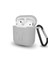 Tonmeister MAKT Apple Airpods Silikon Kılıf ve Kulaklık Askısı Gri 1