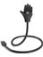 Çok Fonksiyonlu Ayarlanabilir Micro Usb Metal Esnek Standı Şarj Kablosu 4