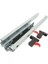 Samet Smart 30 Cm Tam Çift Açılım Frenli Çekmece Rayı-127240232 1