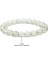 8 mm Kristal Kuvars Doğal Taş Unisex Bileklik 2