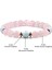 8 mm Pembe Kuvars Akuamarin Doğal Taş Kadın Bileklik 2