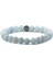 8 mm Akuamarin Doğal Taş Unisex Bileklik 4