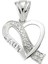 Gümüş Love Kalp Bayan Kolye 1