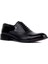 Sail Laker's Fosco Siyah Rugan Deri Erkek Klasik Ayakkabı
