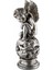 White & Begie Gümüş Melek Biblo 39 cm 1