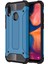 Samsung Galaxy A20 Kılıf Rugged Armor Mavi 2