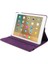Apple iPad Air 3 10.5'' 2019 (A2152-A2123-A2153-A2154) Kılıf 360 Rotating Stand Deri Koyu Pembe 4