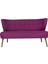 Bienville Loveseat İkili Kanape Mor 1
