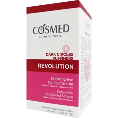 Cosmed Revolution Detoxing Eye Contour Serum 15 Ml Fiyati