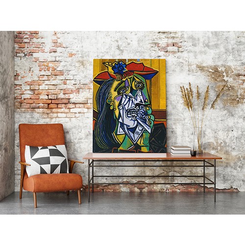 Moda Duvar Pablo PicassoAğlayan Kadın 70X100 Cm Fiyatı Moda Duvar Pablo PicassoAğlayan Kadın 70X100 Cm Fiyatı