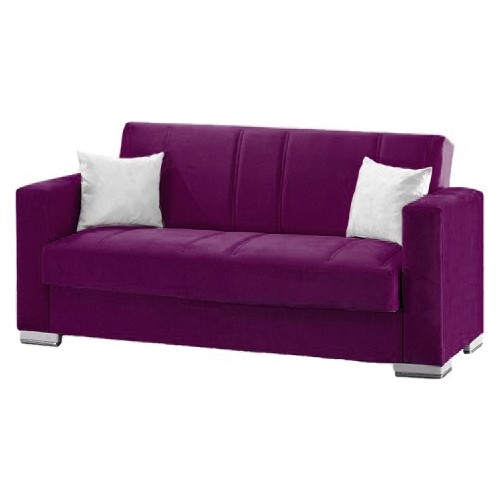 Filament Dora 2�li Kanepe Mürdüm Sandıklı ve Yataklı Fiyatı