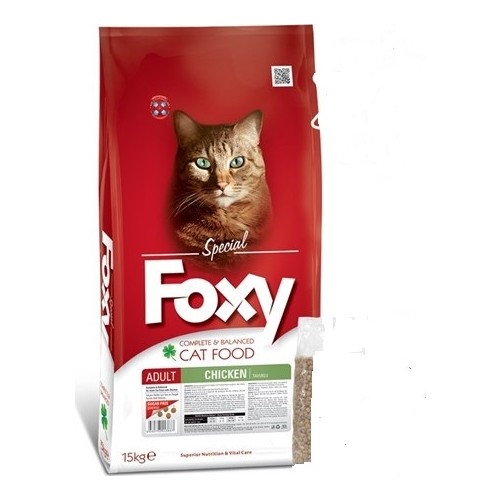 Foxy Tavuklu Yetişkin Kedi Maması 15 kg Fiyatı - Taksit Seçenekleri