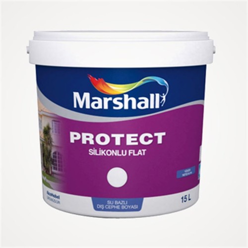 Marshall Protect Silikonlu Flat Dış Cephe Boyası 15 lt Fiyatı