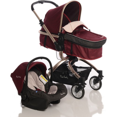 Pierre Cardin PC 405 Twist Travel Bebek Arabası Bordo