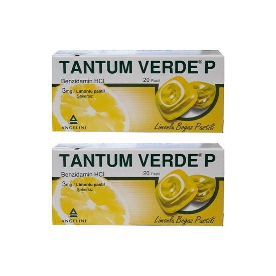 Tantum Verde P Limonlu 20 Pastil