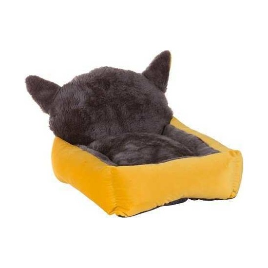 Lion Kedi Başlı Kedi Köpek Yatağı Sarı Fiyatı Taksit Seçenekleri