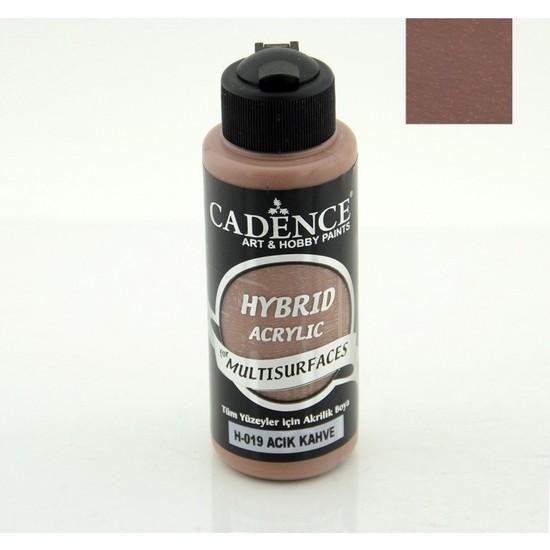 Cadence Hybrid Akrilik Multisurface Boya 120 Ml Açık Kahve Fiyatı