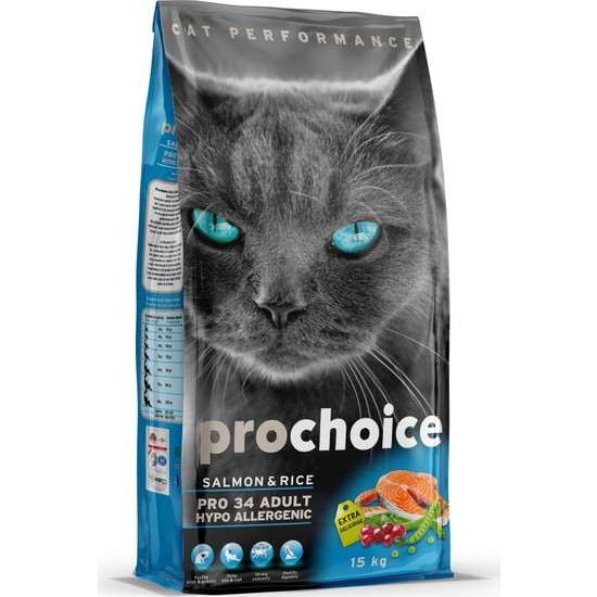 Prochoice Pro 34 Somon Ve Pirinçli Kedi Kuru Mama 15 Kg Fiyatı
