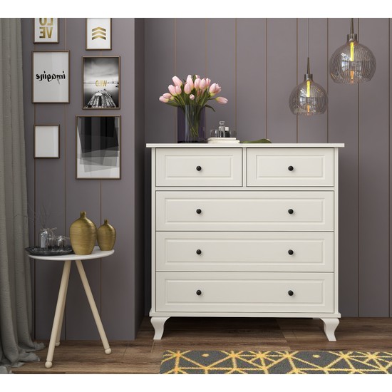 Rabi Mobilya Beyza Country Şifonyer Fiyatı Taksit Seçenekleri