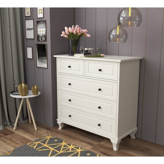 Rabi Mobilya Beyza Country Şifonyer Fiyatı Taksit