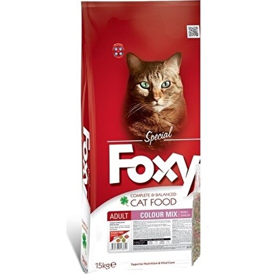 Foxy Colour Mix Yetişkin Kedi Maması 15 kg