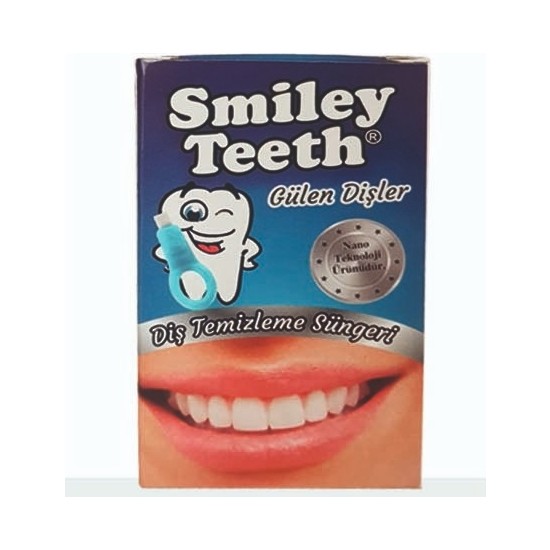 Smiley Teeth Diş Temizleme Süngeri