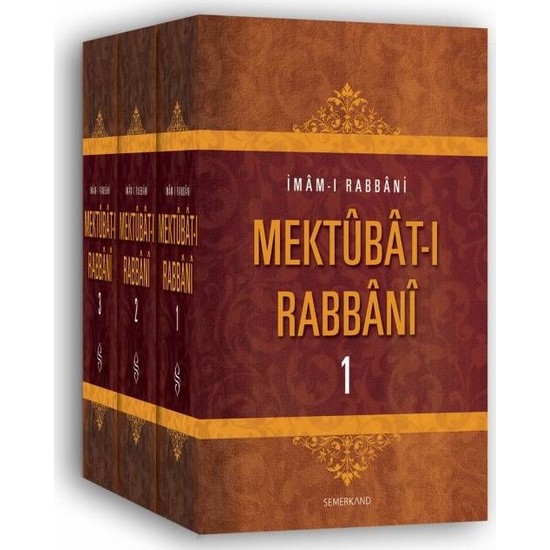 Mektubatı Rabbani (3 Cilt) - İmam-I Rabbani