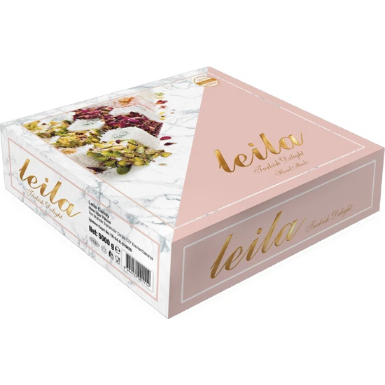 Leila Hi̇ndi̇stan Cevi̇zli̇ Sade Lokum 5 kg