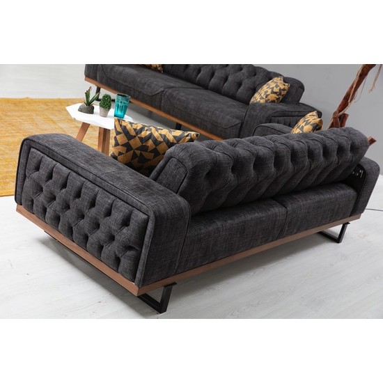 Feyza Mobilya Arya 3�lü Koltuk Yataklı Fiyatı