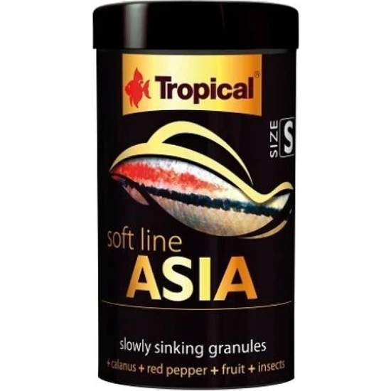 Tropical Ciklet Balık Yemi Soft Line Asia S 100 ml