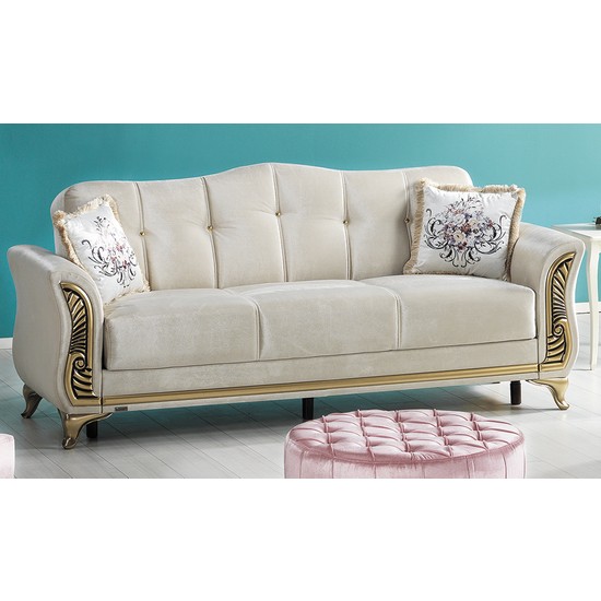 Yıldız Mobilya Marino Bej Kanepe Metal Kasa Fiyatı