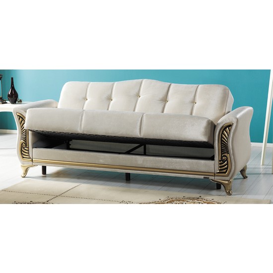 Yıldız Mobilya Marino Bej Kanepe Metal Kasa Fiyatı