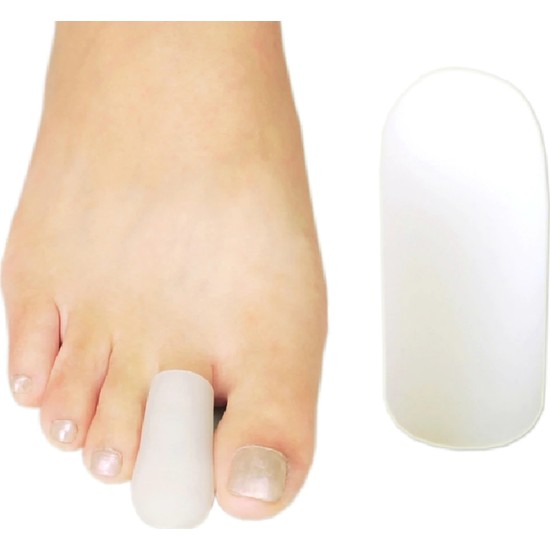 Grau Küçük Ayak Parmaklardaki Tırnak Batması ve Nasır Koruyucu Silikon - 2 ADET
