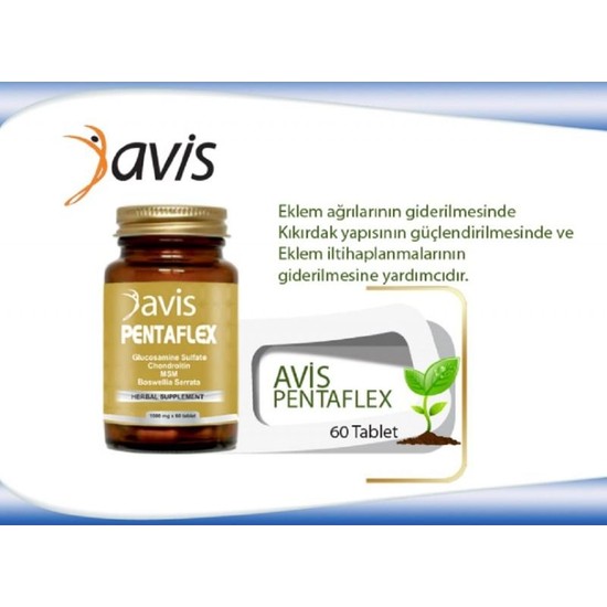 Avis Pentaflex Glucosamine Sulfate, Msm 60 Tablet