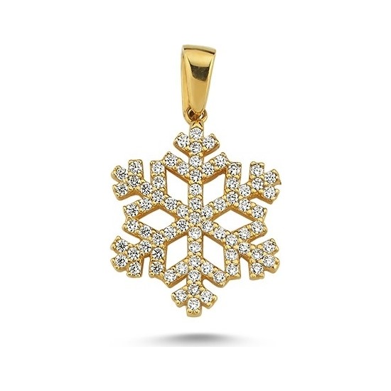Koçak Gold 14 Ayar Kar Tanesi Altın Kolye Ucu Fiyatı