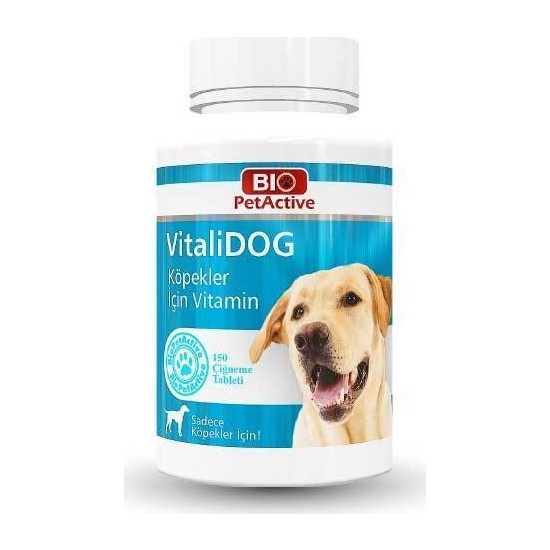 Bio Pet Active Vitalidog Köpek Multivitamin 150 Adet Fiyatı
