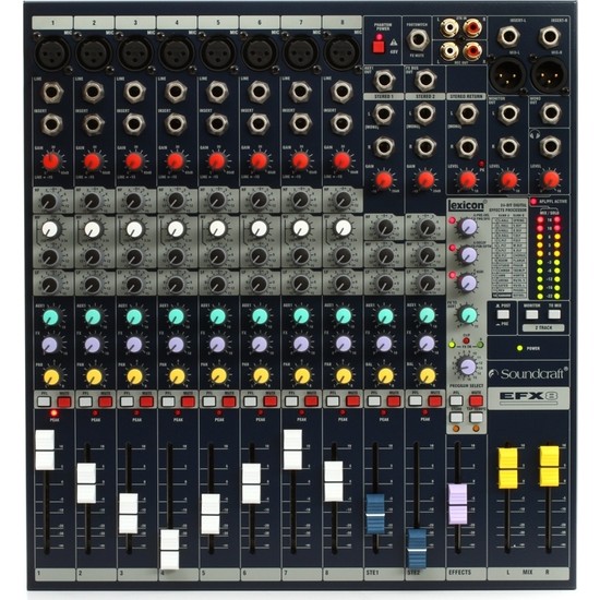 Soundcraft efx8 схема